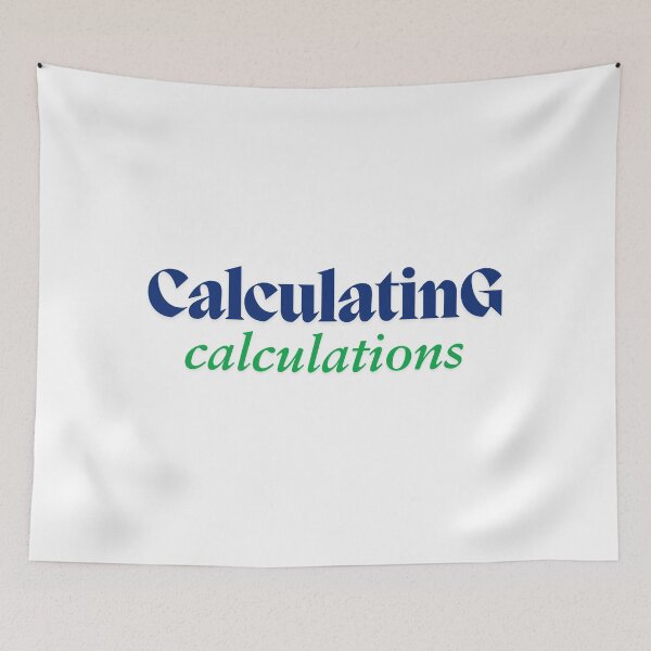 Item preview, Calculating calculations designed and sold by ArtistTejal.