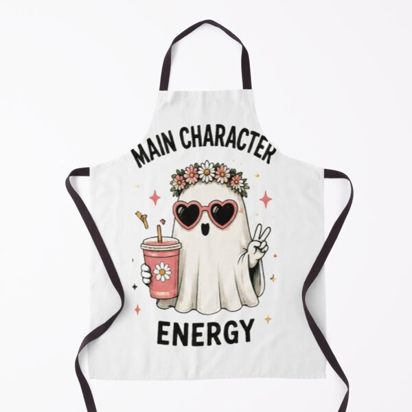 Item preview, Main Character Energy Cute Ghost designed and sold by GUINewAlex.