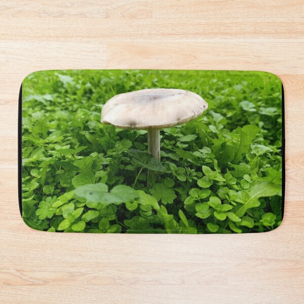 Item preview, Wild Mushroom in a Green Meadow - Macro Nature Photography | Forest Mushroom After Rain designed and sold by artofuniverse.