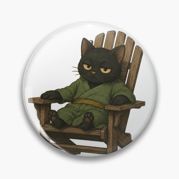 Item preview, Relax Nothing Is Under Control Funny Black Cat designed and sold by JossDesign15.