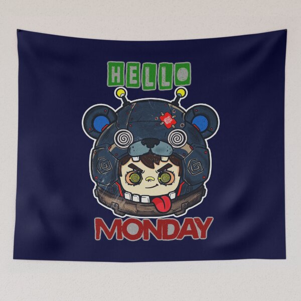 Item preview, Hello Monday Robot Bear Character designed and sold by Ledocover.