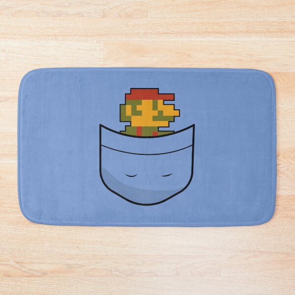 Item preview, Retro Mario in pocket designed and sold by Necronder.