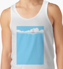 SailAway With Me - blue version Tank Top