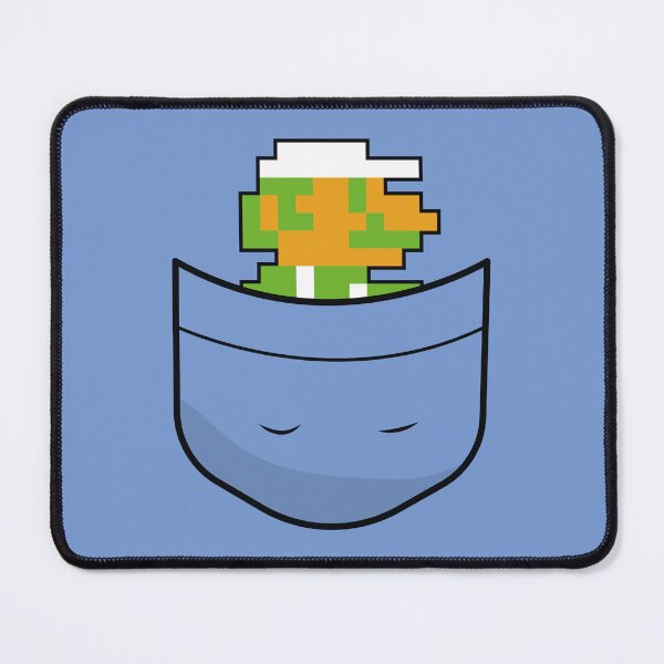 Item preview, Retro Luigi in pocket designed and sold by Necronder.