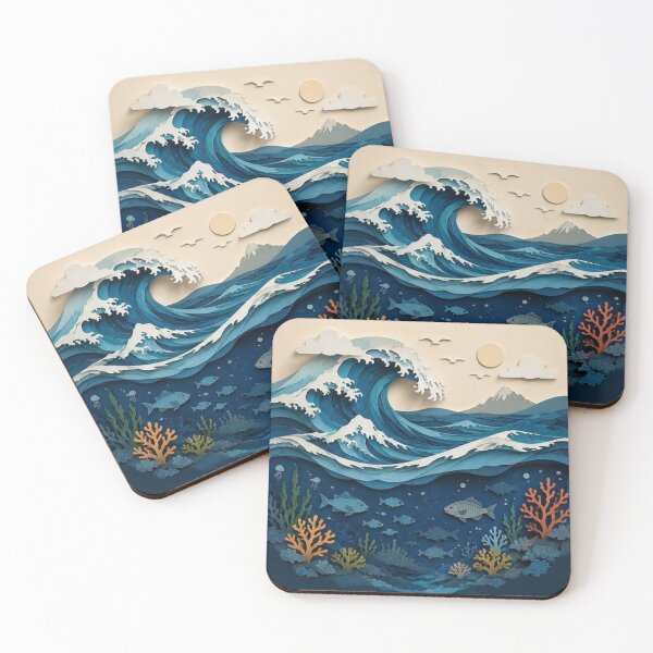 Item preview, Tidal Paper Symphony designed and sold by layalistoresa.