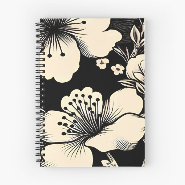 Item preview, Crimson Harmony: Japanese Floral Art with Traditional Wave Motif designed and sold by LiveLearnCreate.