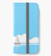 Sail Away With Me - blue version iPhone Wallet/Case/Skin