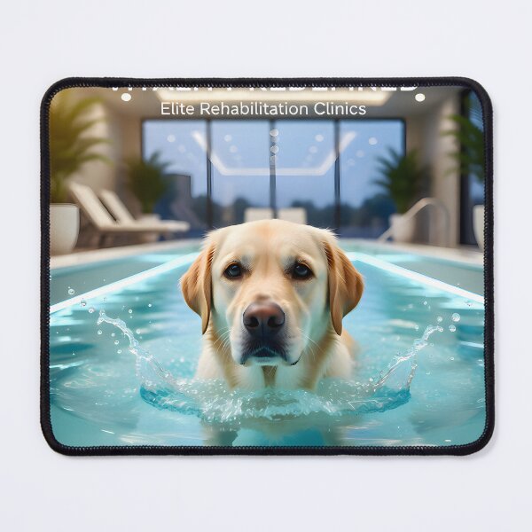 Item preview, Canine Hydrotherapy Indoor Pool Ad: Elite Labrador Rehabilitation Clinic Banner designed and sold by Creative-RE.