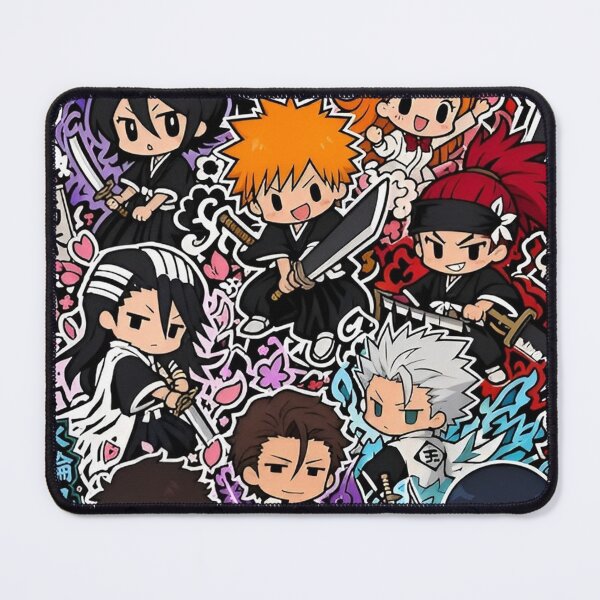 Item preview, Chibi Anime Swordsman Sticker Collage | Cute Fantasy Warrior Kawaii Manga Style Illustration designed and sold by Dyan4.
