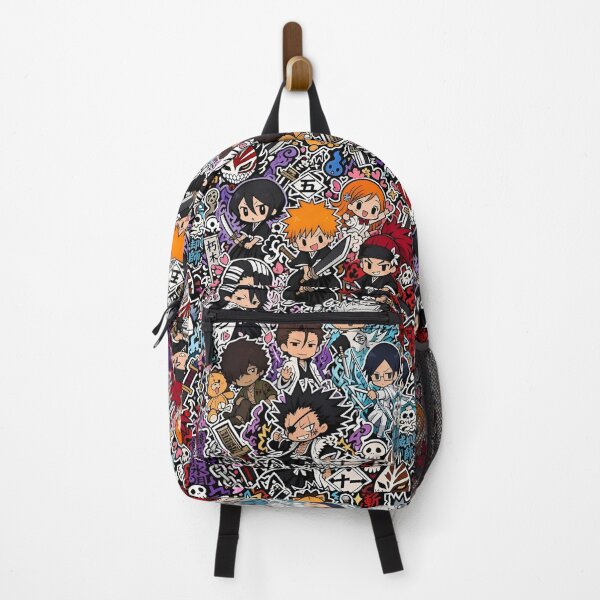 Item preview, Chibi Anime Swordsman Sticker Collage | Cute Fantasy Warrior Kawaii Manga Style Illustration designed and sold by Dyan4.