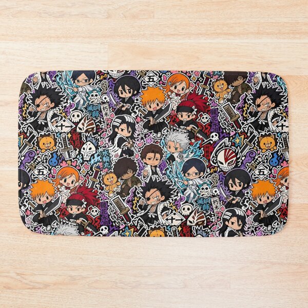 Item preview, Chibi Anime Swordsman Sticker Collage | Cute Fantasy Warrior Kawaii Manga Style Illustration designed and sold by Dyan4.