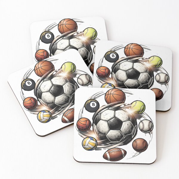 Item preview, Multi Sport Balls Swirling designed and sold by Majnon8bp.