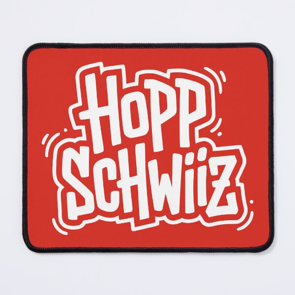Item preview, Hopp Schwiiz Switzerland Fan Cheer designed and sold by AntiqueImages.