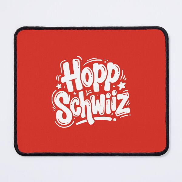 Item preview, Hopp Schwiiz Go Switzerland Swiss Fan designed and sold by AntiqueImages.