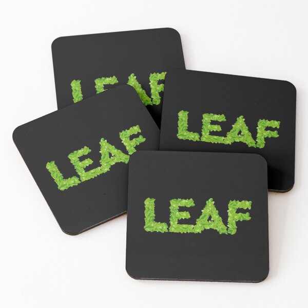 Item preview, "LEAF" Organic Typography Design designed and sold by Khadigadesings.