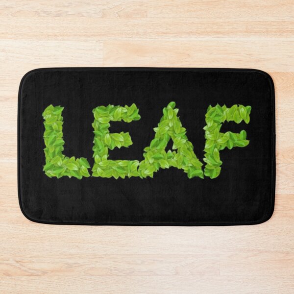 Item preview, "LEAF" Organic Typography Design designed and sold by Khadigadesings.