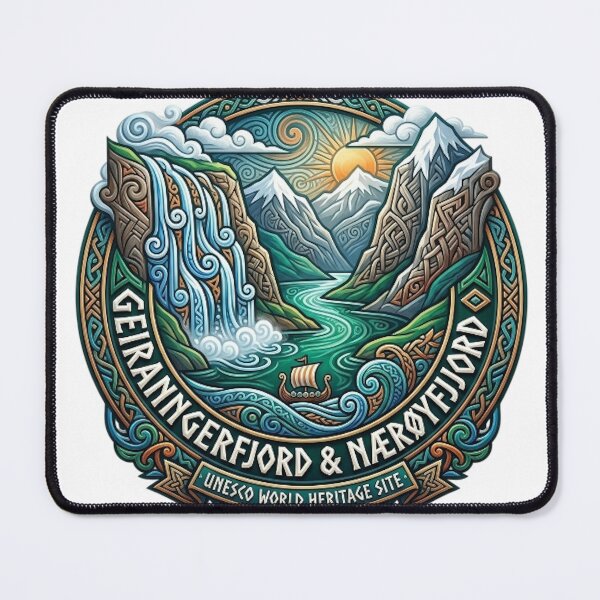 Item preview, Geirangerfjord & Nærøyfjord designed and sold by likbatonboot.