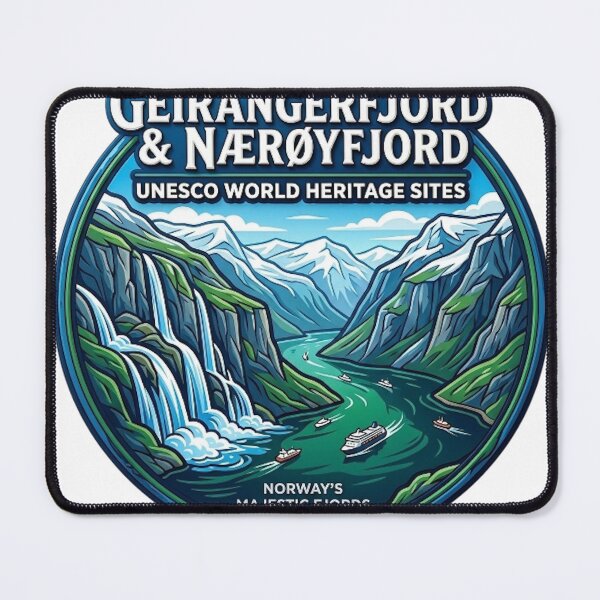 Item preview, Geirangerfjord & Nærøyfjord designed and sold by likbatonboot.