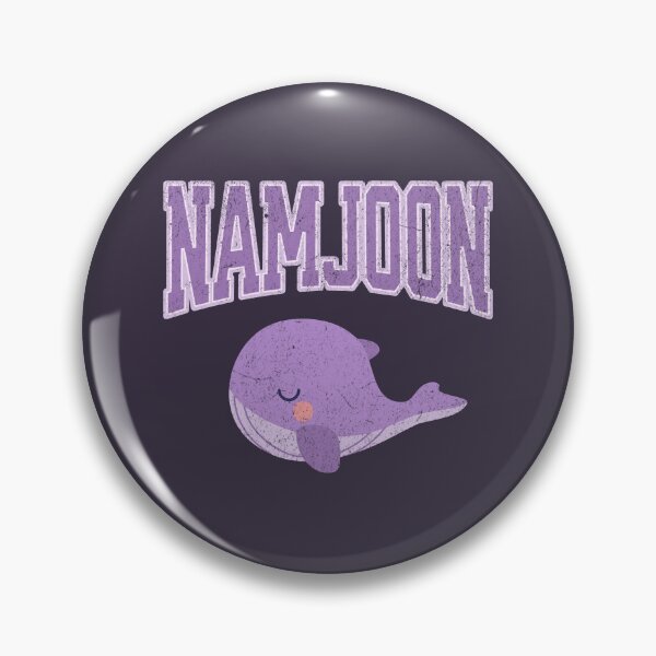 Item preview, BTS RM kim namjoon army whale designed and sold by Morcawork.