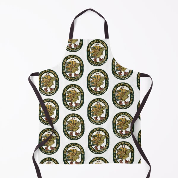 Item preview, Introvert Outdoor Enthusiast Retro Turtle designed and sold by SandyPlace.