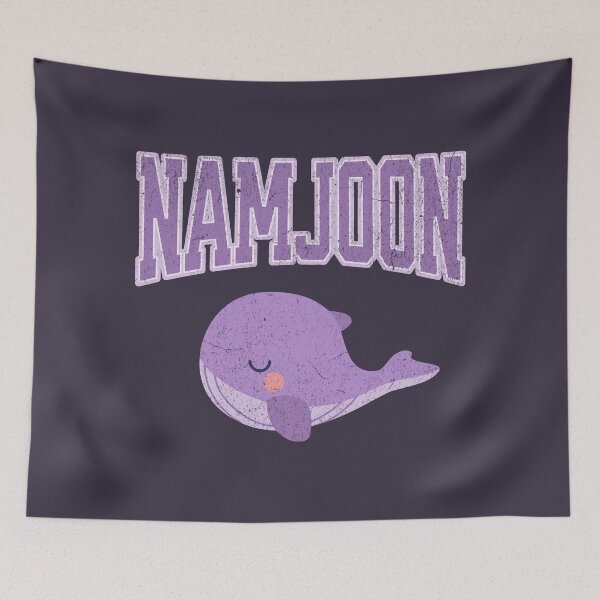 Item preview, BTS RM kim namjoon army whale designed and sold by Morcawork.