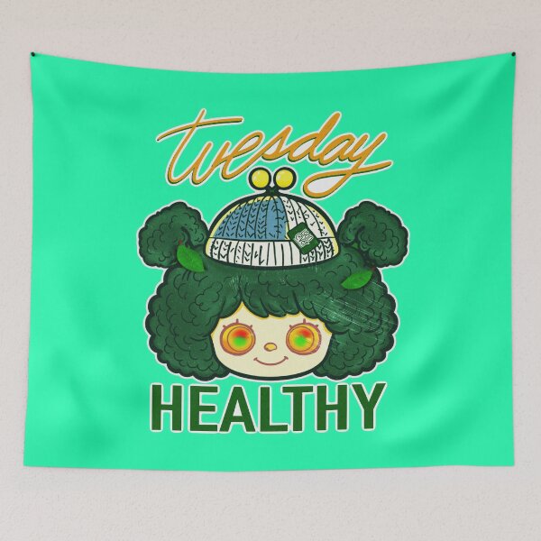 Item preview, Tuesday Healthy Broccoli Bear Style designed and sold by Ledocover.