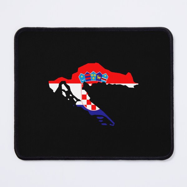 Item preview, Croatia Shaped Flag HR designed and sold by shitpostee.