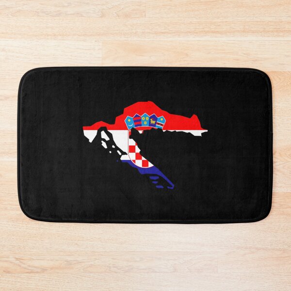 Item preview, Croatia Shaped Flag HR designed and sold by shitpostee.