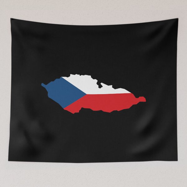 Item preview, Czech Republic Shaped Flag CZ designed and sold by shitpostee.