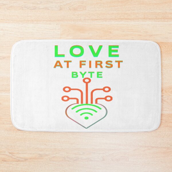 Item preview, Love At First Byte designed and sold by FiberatWorkTechs.