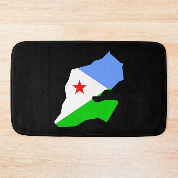 Item preview, Djibouti Shaped Flag DJ designed and sold by shitpostee.