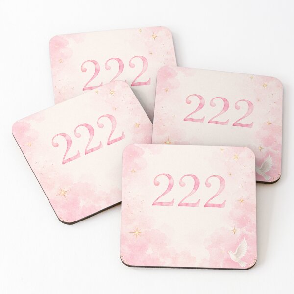 Item preview, 222 Angel Number Sacred Art Print designed and sold by AngelLighthouse.