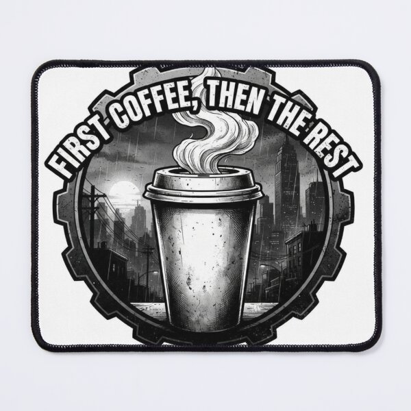 Item preview, First Coffee, Then The Rest designed and sold by BoldConcept43.