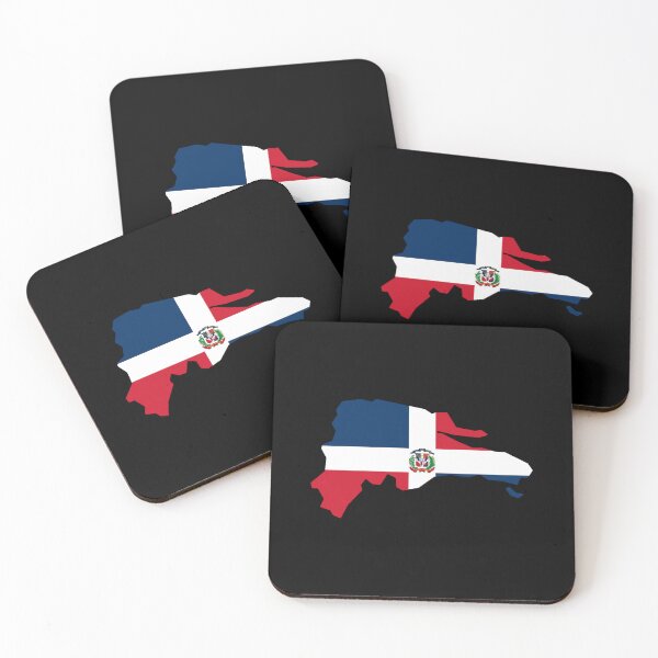 Item preview, Dominican Republic Shaped Flag DO designed and sold by shitpostee.
