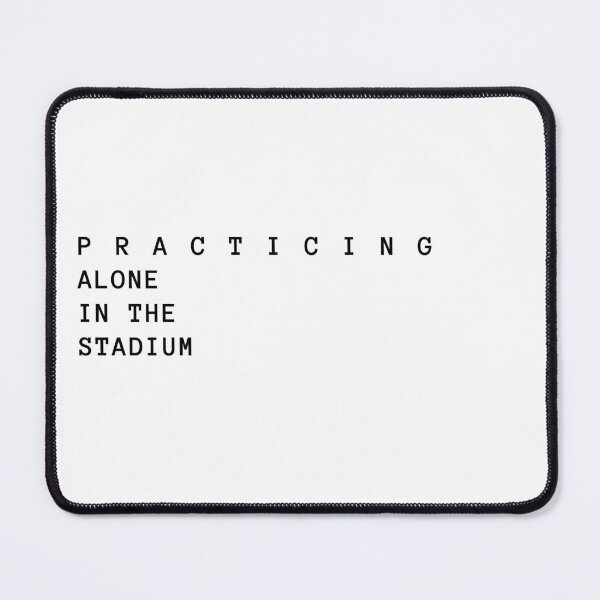 Item preview, Practicing alone in the stadium designed and sold by ArtistTejal.