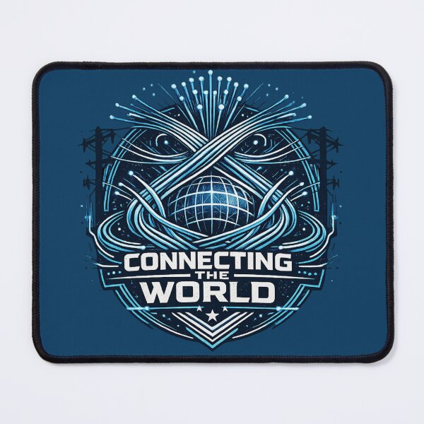 Item preview, Global Network Connectivity Digital Infrastructure Technology Concept Art designed and sold by thoughtswear.