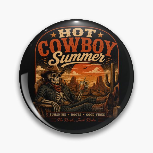 Item preview, Hot Cowboy Summer T-Shirt – Vintage Western Skeleton Design, Retro Cowboy , Funny Summer Graphic Shirt designed and sold by Artimax-Studio.