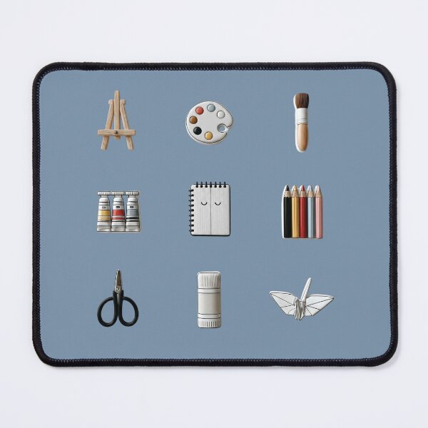 Item preview, Cute Art Supplies Sticker Pack designed and sold by MegaNovaArt.