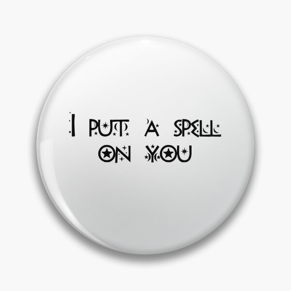Item preview, I put a spell on you (black) designed and sold by QukiDesign.