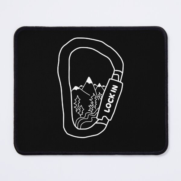 Item preview, Lock In Carabiner | Vintage Style Climbing Gear T-Shirt designed and sold by Andriana123.