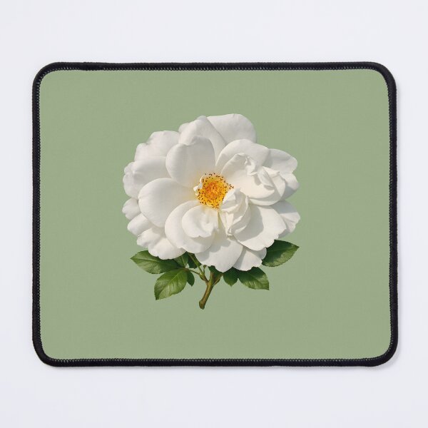 Item preview, Elegant White Briar Rose Botanical Illustration  designed and sold by StoryVibes.