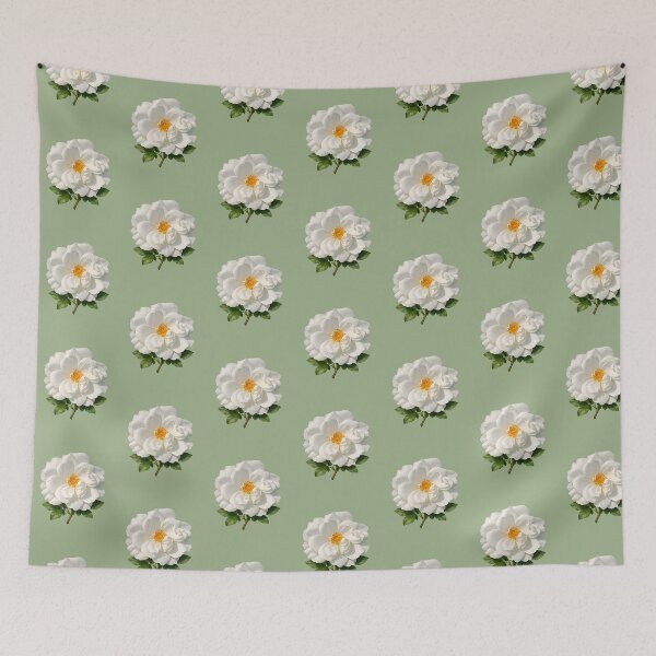 Item preview, Elegant White Briar Rose Botanical Illustration  designed and sold by StoryVibes.