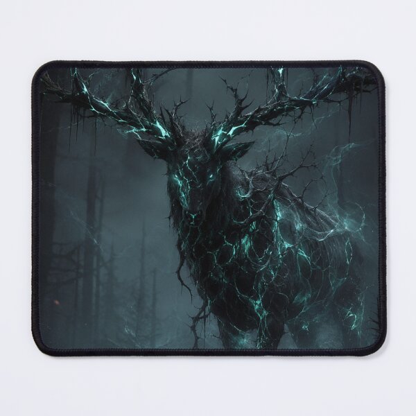 Item preview, Dark Forest Mystical Glowing Tree - Gothic Fantasy Art designed and sold by irfanshikh.