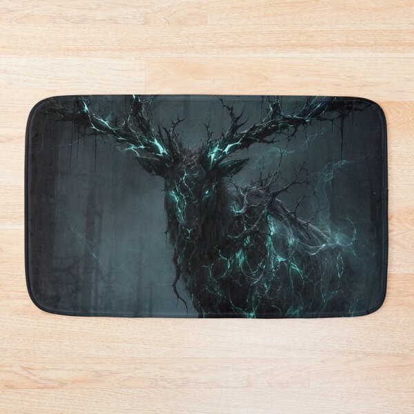 Item preview, Dark Forest Mystical Glowing Tree - Gothic Fantasy Art designed and sold by irfanshikh.