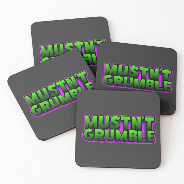 Item preview, Mustn't Grumble designed and sold by wollop.