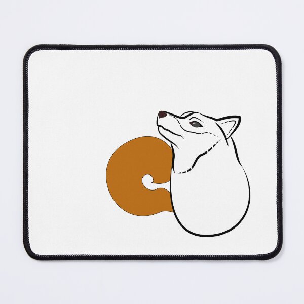 Item preview, Shiba Inu Sumi-e (Japanese ink painting) "MIKAN-c" designed and sold by ShibaCruise-On.