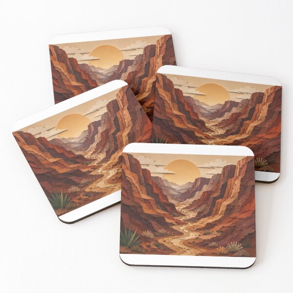 Item preview, Crimson Canyon Passage designed and sold by layalistoresa.