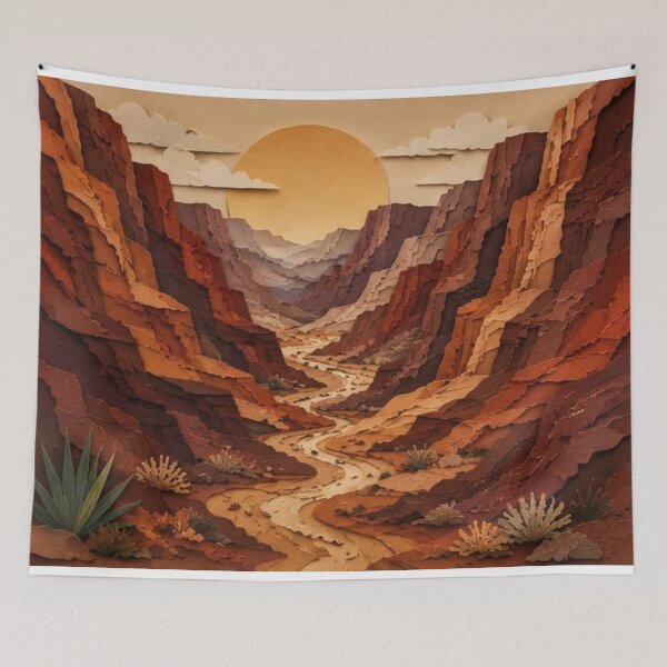 Item preview, Crimson Canyon Passage designed and sold by layalistoresa.