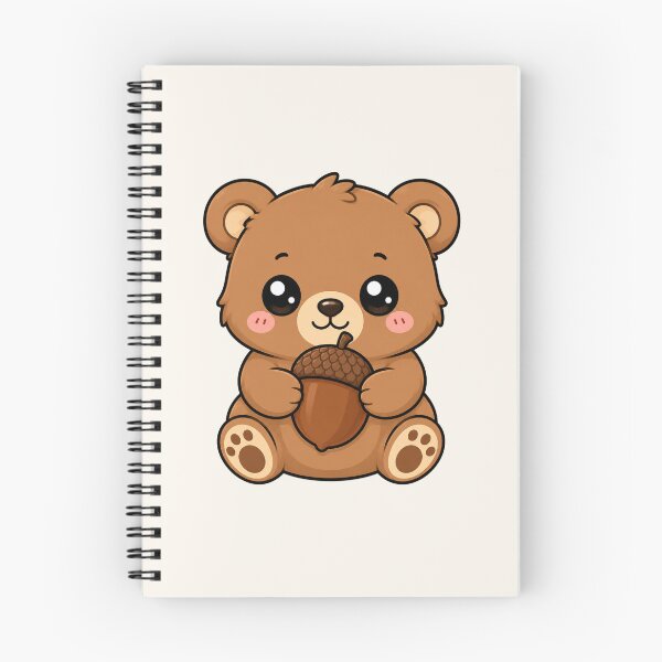 Item preview, Cute Teddy Bear Holding Acorn Autumn Season designed and sold by Seculinator.