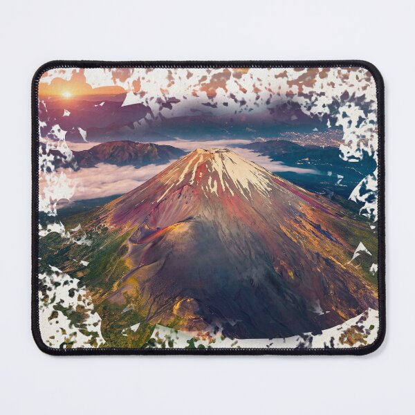 Item preview, Mount Fuji Sunrise Artistic Landscape designed and sold by ArtworkNorth.